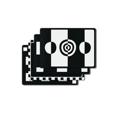Simple Black & White Card Set